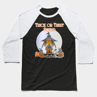 Trick or Treat Squad Baseball T-Shirt